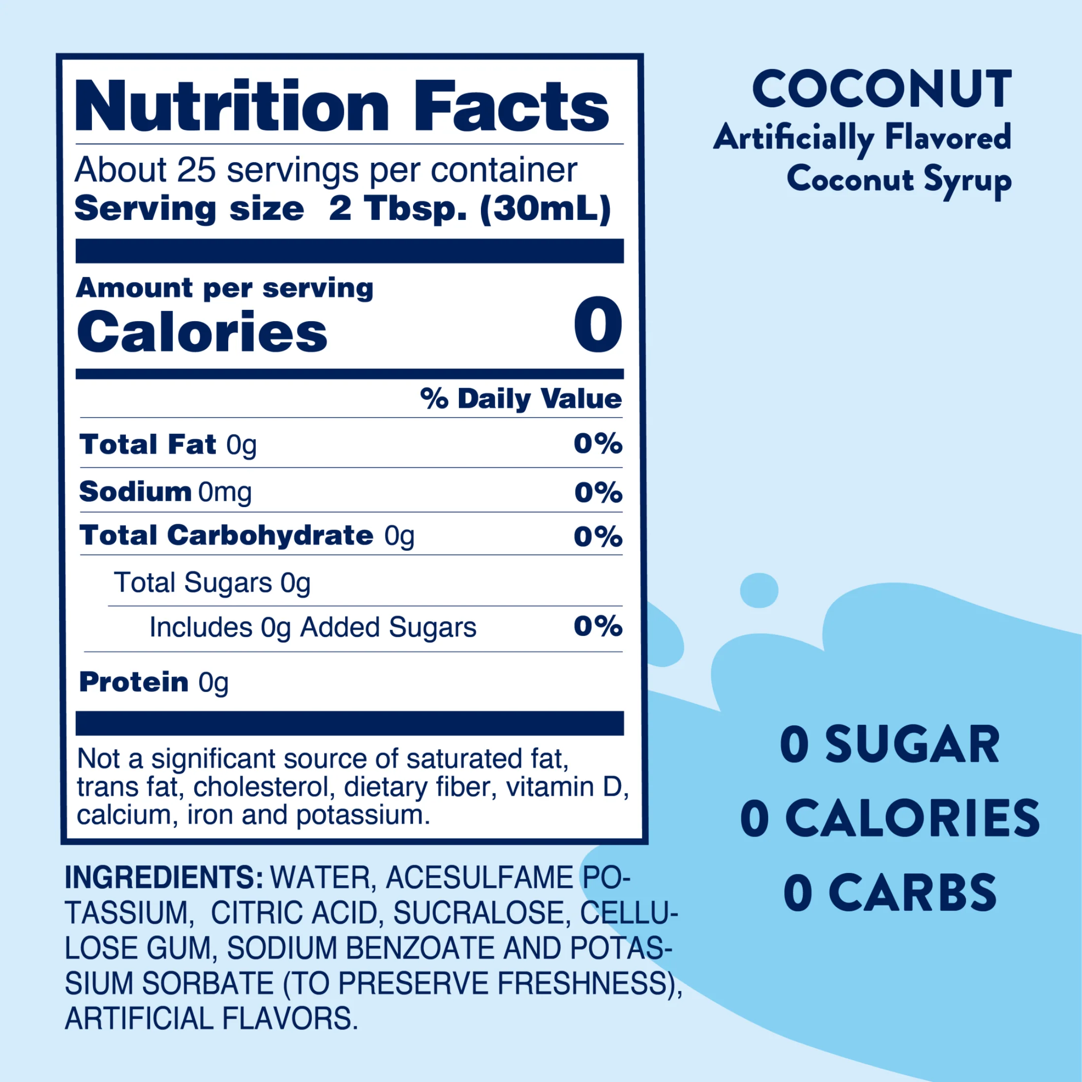 Sugar Free Coconut Syrup - Image 6